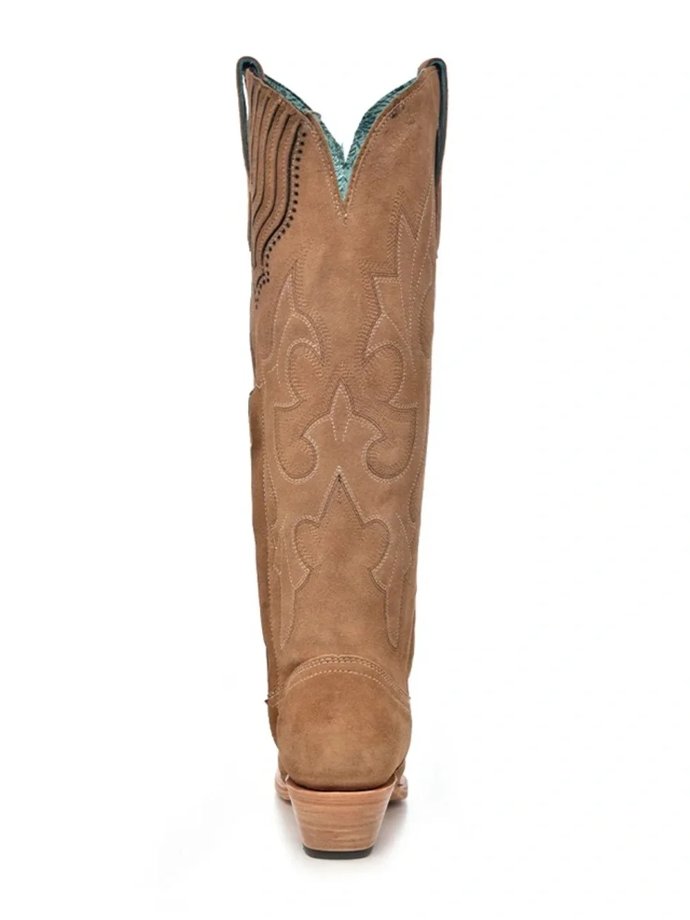 Corral Women's Tall Tan Suede Western Boots sz 8.5 NWOT